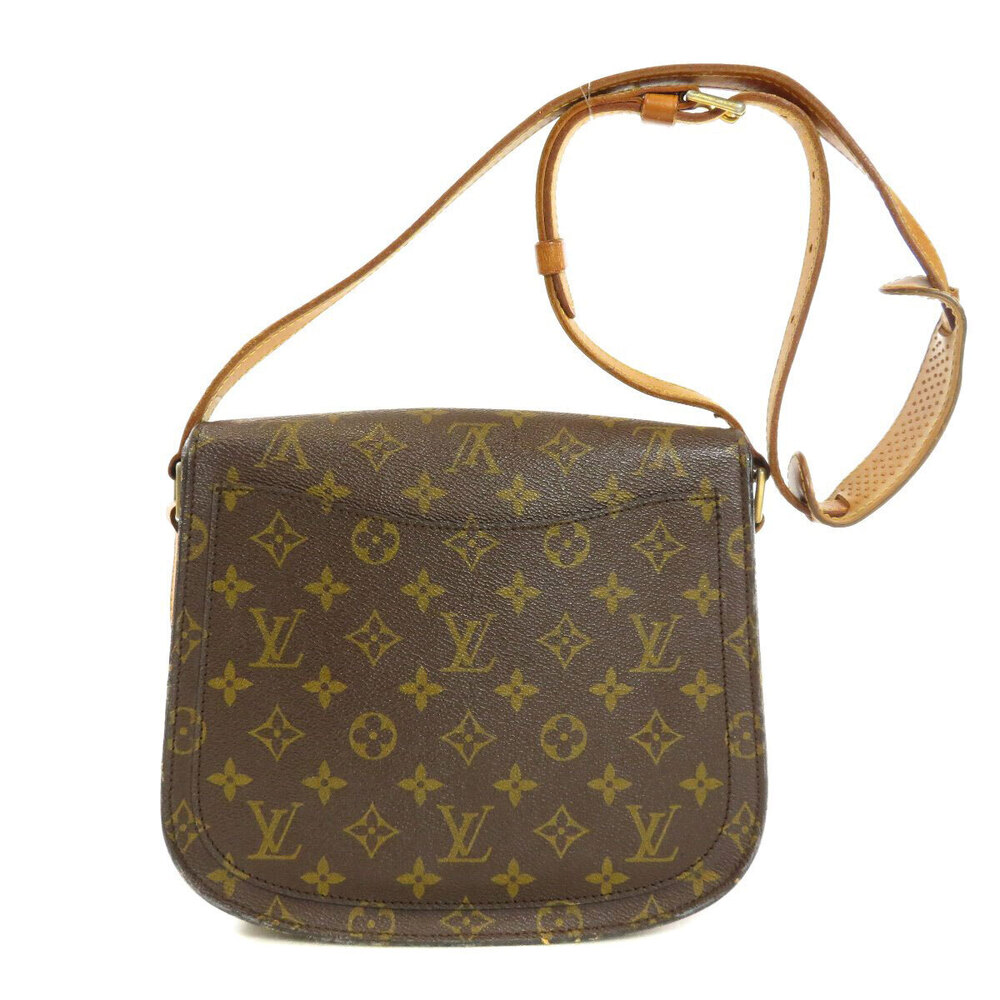 Louis Vuitton Saint Cloud Monogram Bag Shoulder Canvas